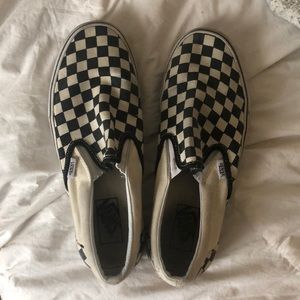 checkered vans